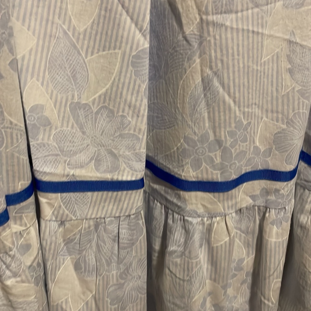 Liberty House Hawaii Vintage maxi dress floral M - Picture 12 of 14